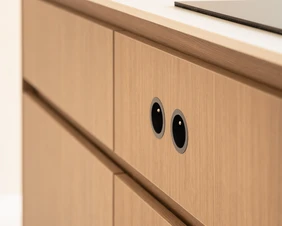 Dekeyzer Moderne keuken Keukeneiland Keukenbouw Designkeuken Inbouwkasten Interieur Foto Tineke De Vos 38