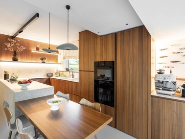 Dekeyzer Moderne keuken Keukeneiland Keukenbouw Designkeuken Inbouwkasten Interieur Foto Tineke De Vos HR 04