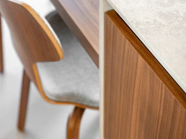 Dekeyzer Moderne keuken Keukeneiland Keukenbouw Designkeuken Inbouwkasten Interieur Foto Tineke De Vos HR 56