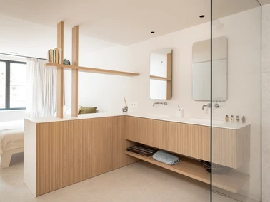 Dekeyzer Moderne keuken Keukeneiland Keukenbouw Designkeuken Inbouwkasten Interieur Foto Tineke De Vos LR 173