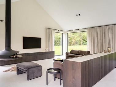 Dekeyzer Moderne keuken Keukeneiland Keukenbouw Designkeuken Inbouwkasten Interieur Foto Tineke De Vos HR 121